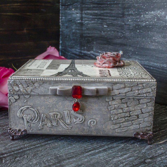 Шкатулка "Парижский шик"