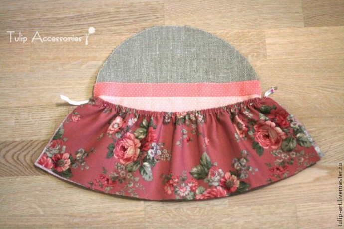 Оригинальный органайзер для рукоделия в пяльцах Оригинальный органайзер для рукоделия в пяльцах