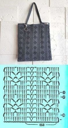 ​Подборка простых сумочек крючком