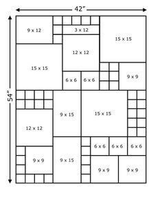 Симпатичные коврики из джинсовых лоскутков