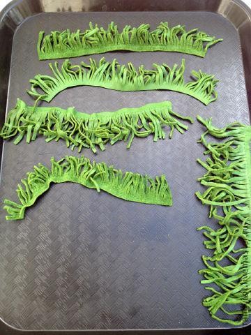 Хризантема из замши