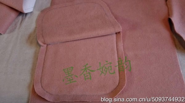 ​Технология обработки накладного кармана пальто