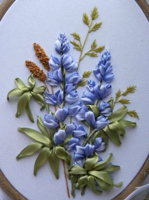 Высший пилотаж вышивки лентами