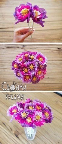 Букет из чупа чупсов