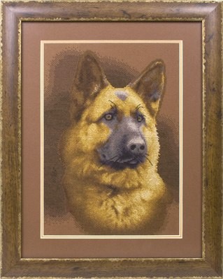 ​Вышиваем овчарку