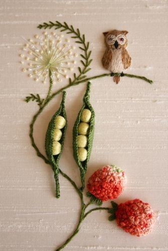 Объемная вышивка: идеи для вдохновения