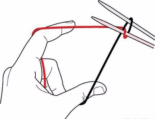 ​Волшебный набор петель спицами с имитацией фабричного края