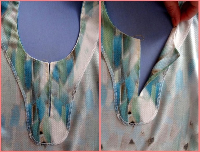 Обработка горловины