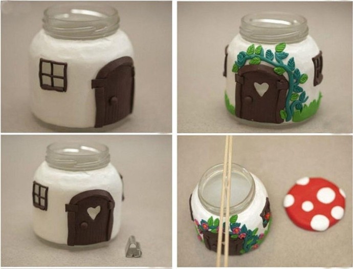 Декорируем баночки Декорируем баночки