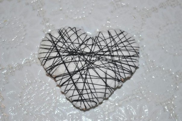 Кофейный топиарий в форме сердца