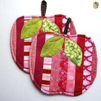 ​Прихватки-яблочки