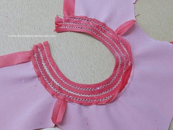 Красивая обработка горловины