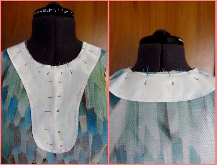 Обработка горловины