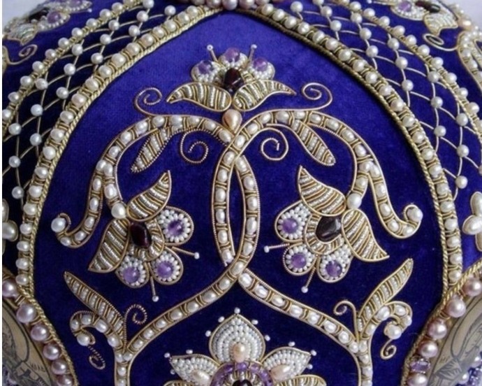 Вышивка жемчугом