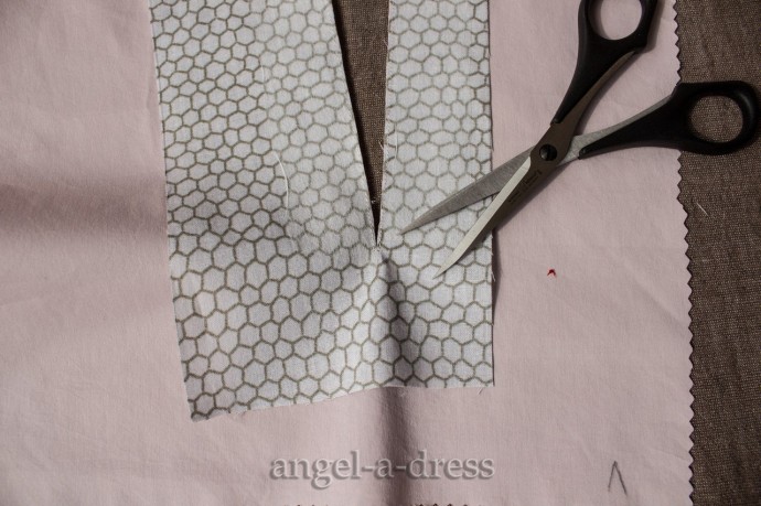 Планка поло с разрезом