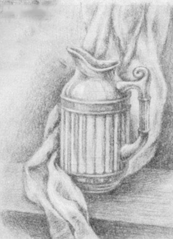 Рисуем кувшин