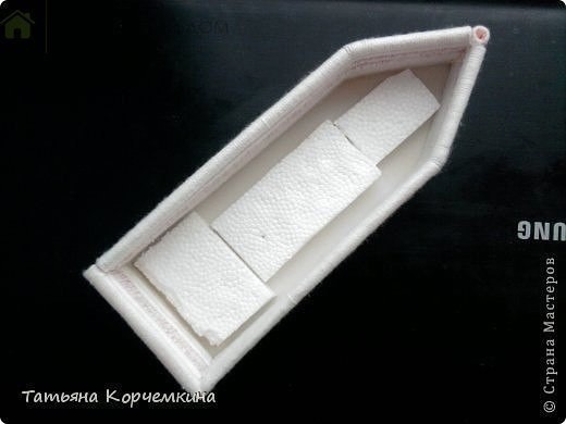 Кораблики из коктейльных трубочек