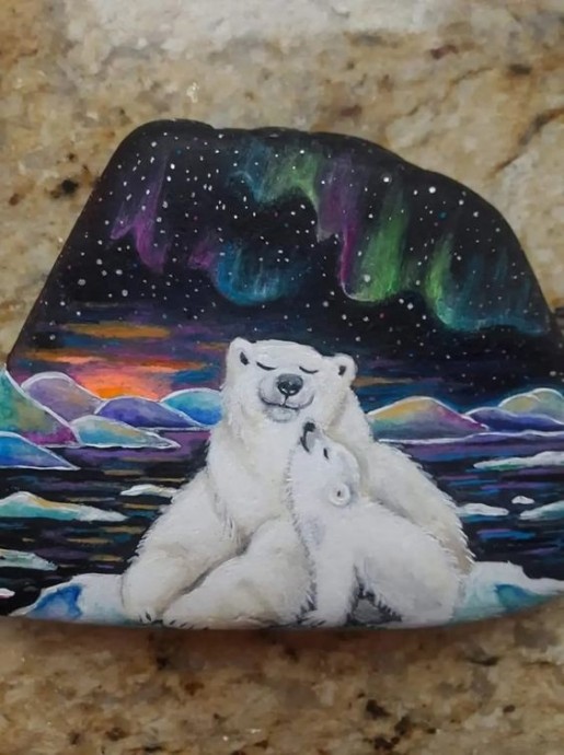 Чудесная роспись по камням