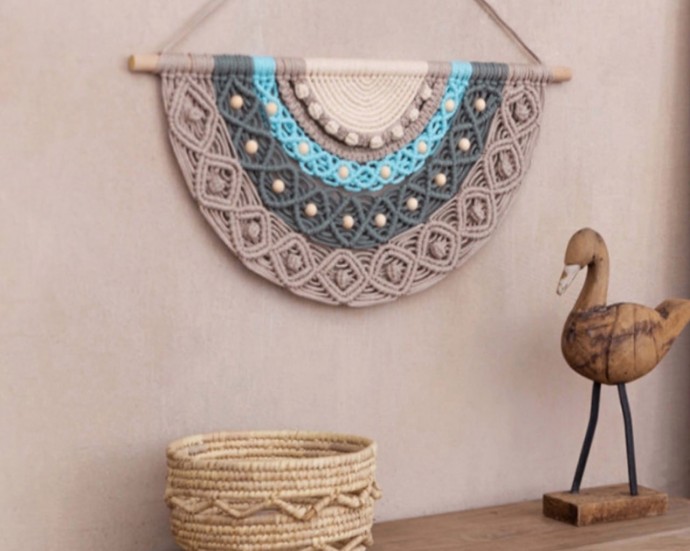 Панно в технике "Макраме" Панно в технике "Макраме"