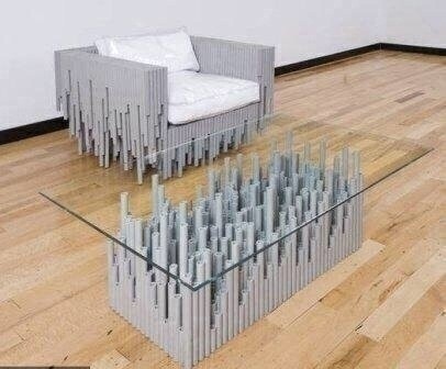 Стеклянные столики своими руками