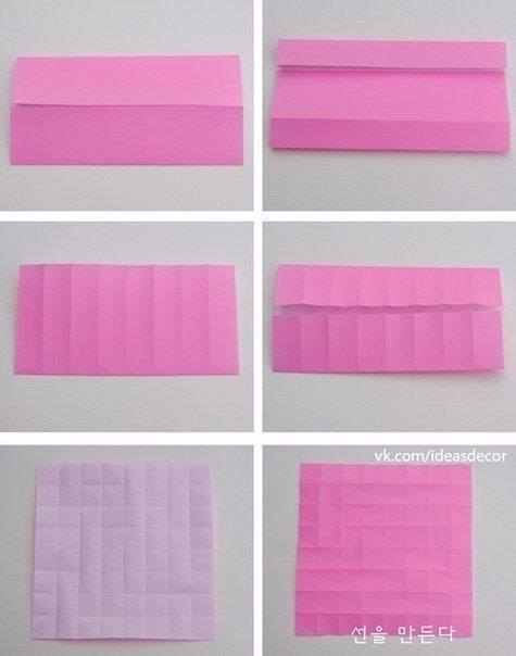 Букет из роз в технике оригами