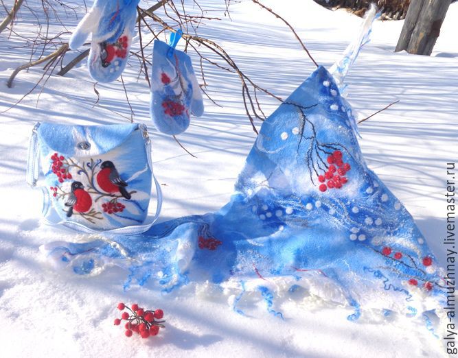 Зимние мотивы в комплектах