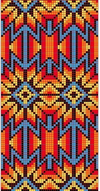 Этнические мотивы в плетении бисером