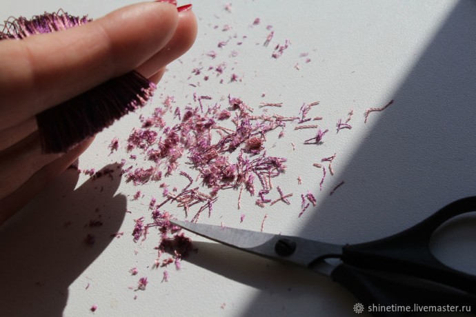 Серьги-кисти