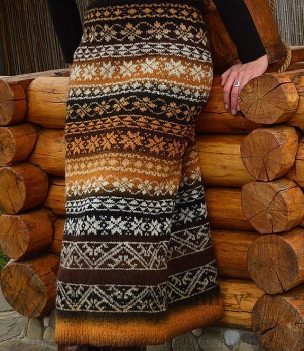 Вязание из кауни