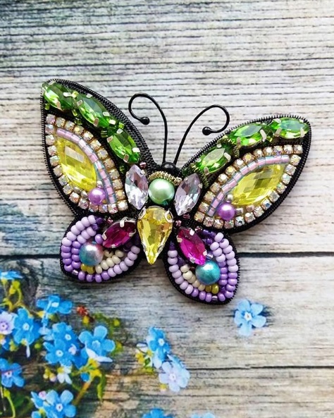 Броши ручной работы: идеи