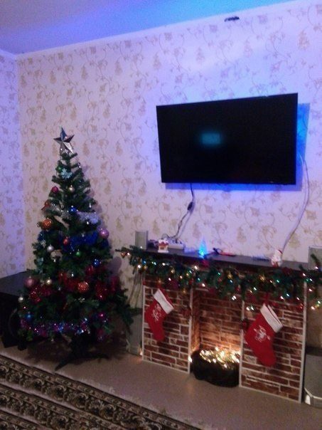 Новогодний камин