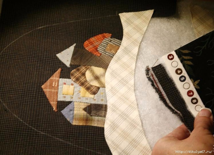 Шьём домашние тапочки с аппликацией