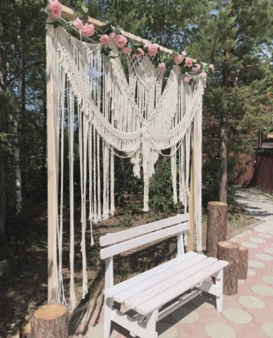 Чудесные идеи практического использования макраме в жизни