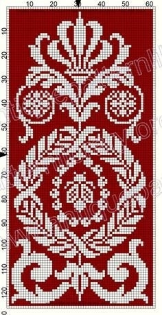 Схемы вышивки орнаментов