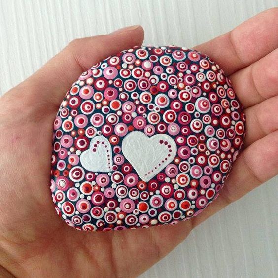 Точечная роспись камней: идеи