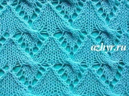 Запоминающиеся узоры на спицах