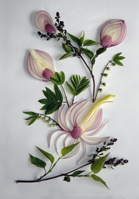 ​Идеи луковой живописи