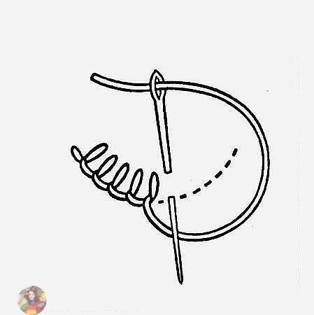 Ручные декоративные швы