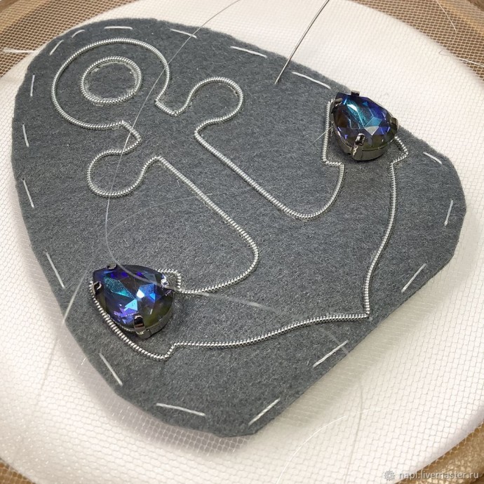 Брошь "Якорь" Брошь "Якорь"