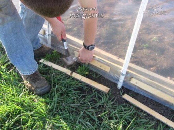 Строим теплицу из пластиковых труб