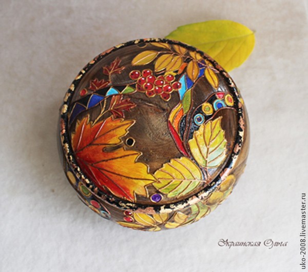 Шкатулка "Яркие краски природы"