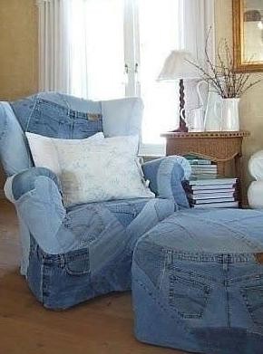 Джинсовое вдохновение в стиле пэчворк