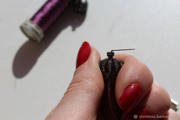 Серьги-кисти