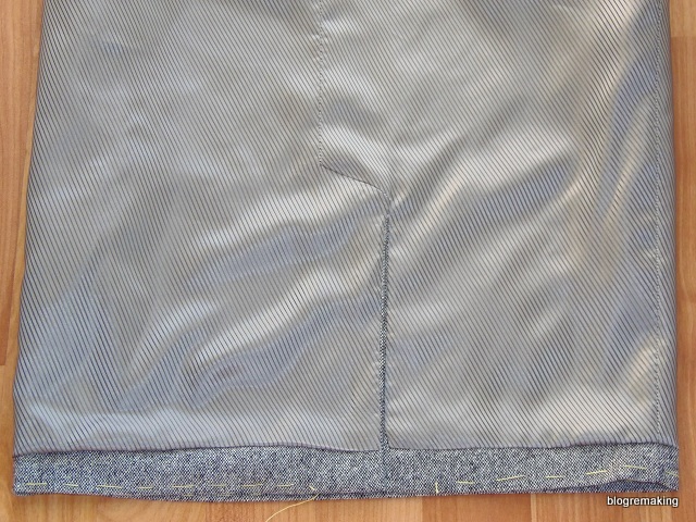 Технология обработки шлицы в изделиях с подкладкой