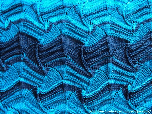 Узоры Миссони: вязание на спицах