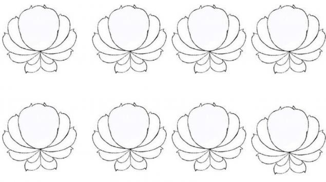 Двойной мазок: учимся рисовать цветы