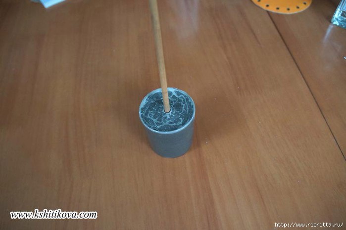 ​Елочка из бумажной лозы