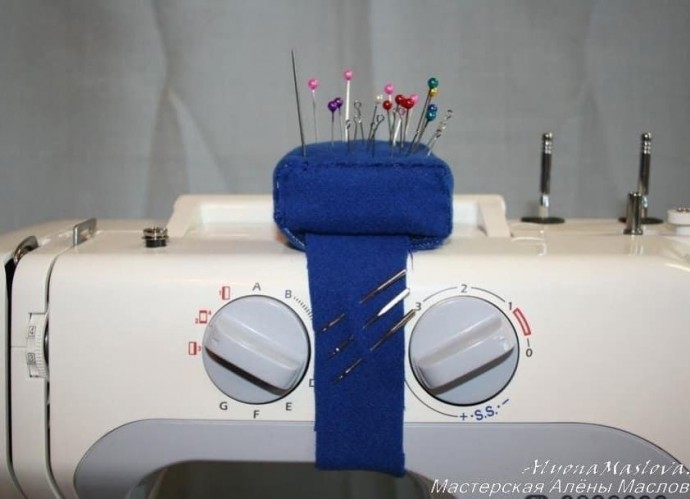 Идеи игольниц, прикрепляемых на швейную машинку