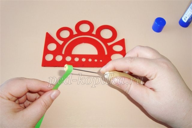 Красота природы в технике квиллинга