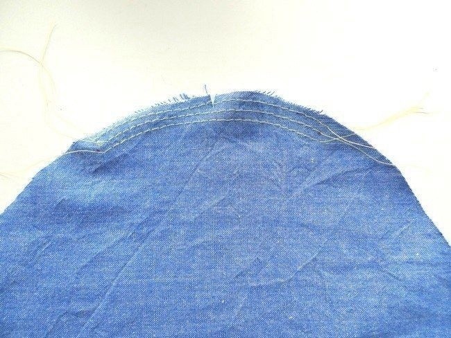 Техника шитья: вшивание рукава со сборкой